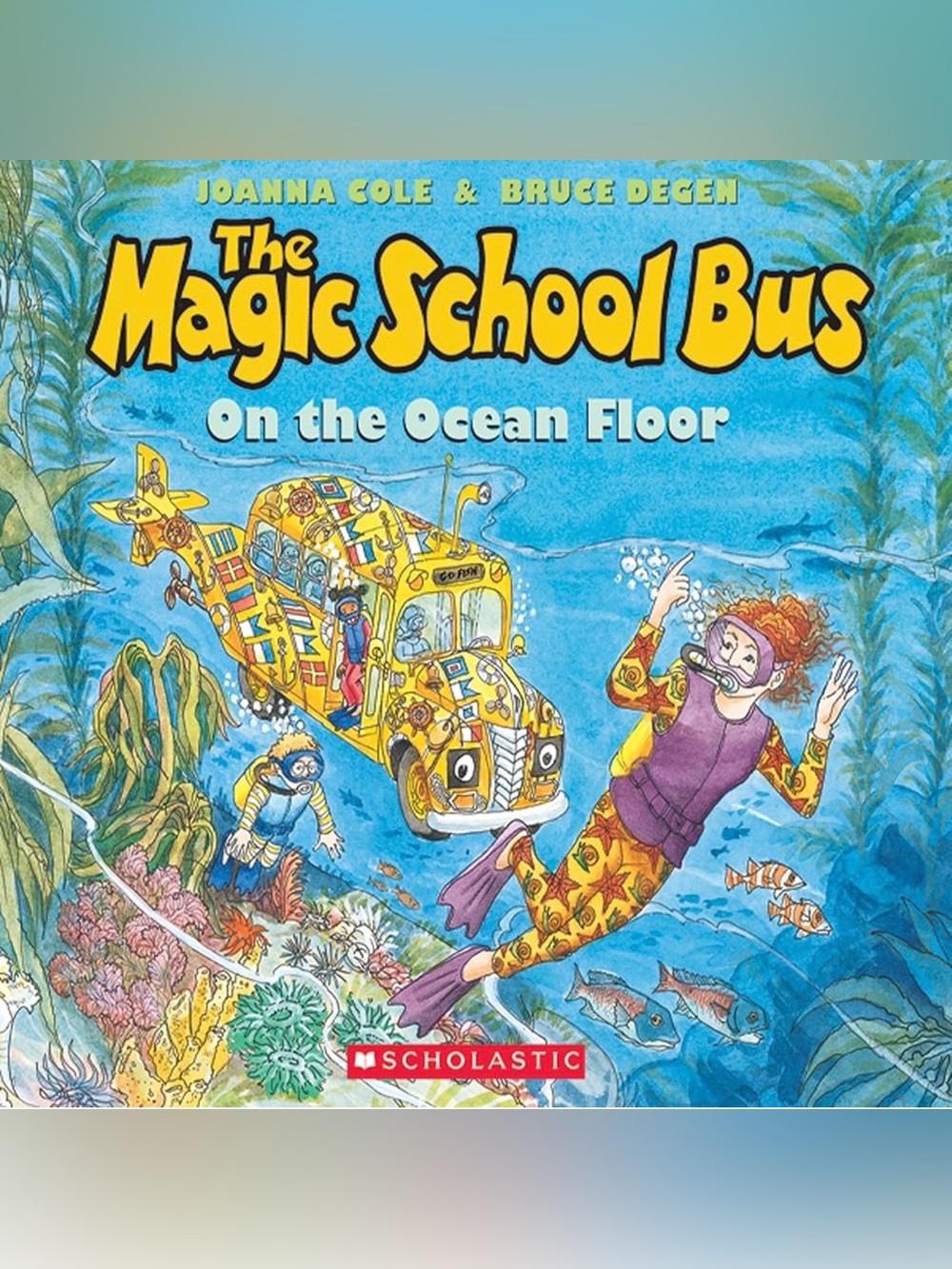 Vintage The Magic School Bus on the Ocean Floor Paperback 1994 Scholastic